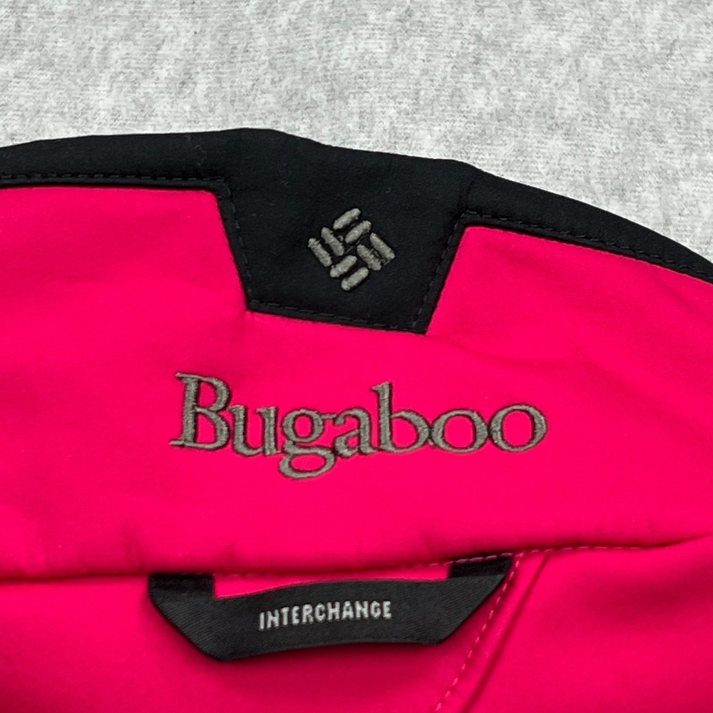 Columbia Bugaboo Titanium Interchange Pink Jacket Girls Youth 7/8 Full Zip Coat‎ - Picture 13 of 16